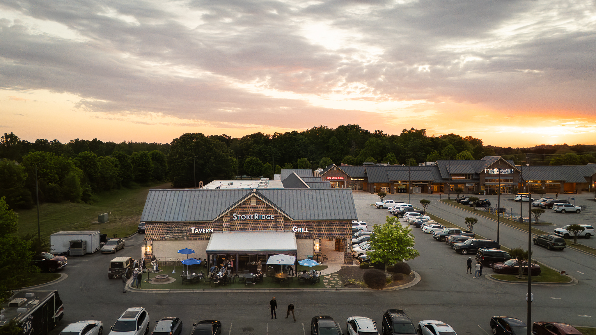 StokeRidge exterior at dusk